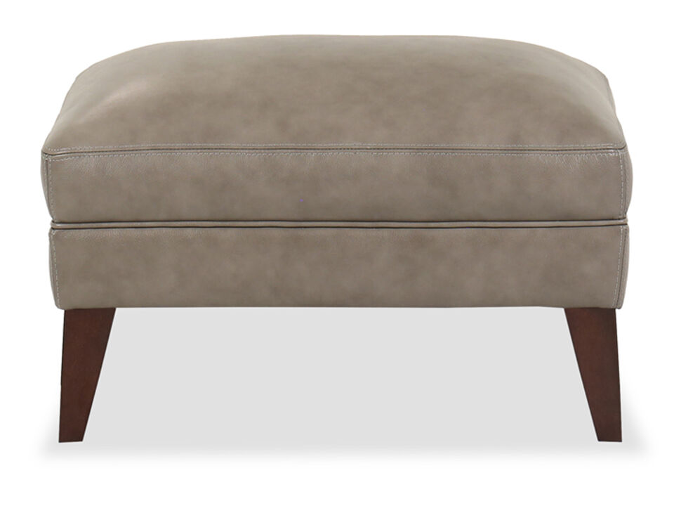 Manhattan Ottoman in Gray