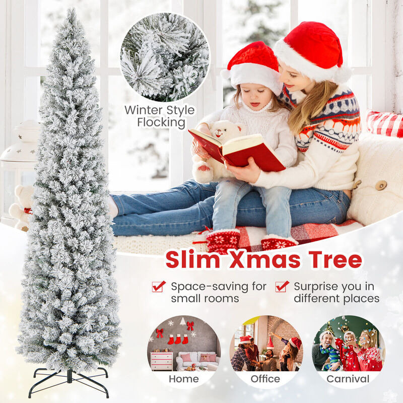 Artificial Christmas Tree for Holiday Décor, Pre-Lit & Realistic Pine Needles