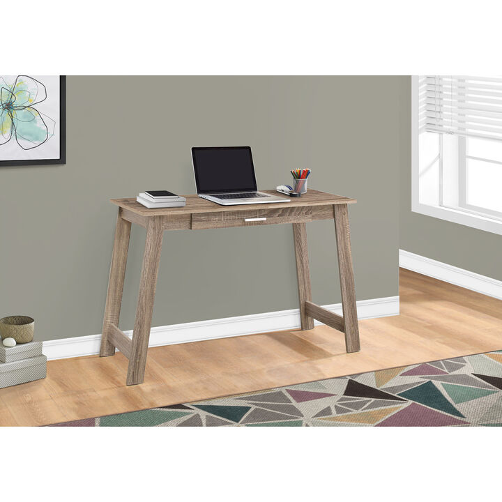 Monarch Specialties I 7191 Computer Desk, Home Office, Laptop, Storage Drawers, Work, Laminate, Brown, Contemporary, Modern