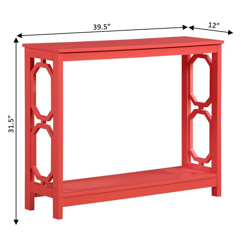 Convience Concept, Inc. Omega Console Table with Shelf