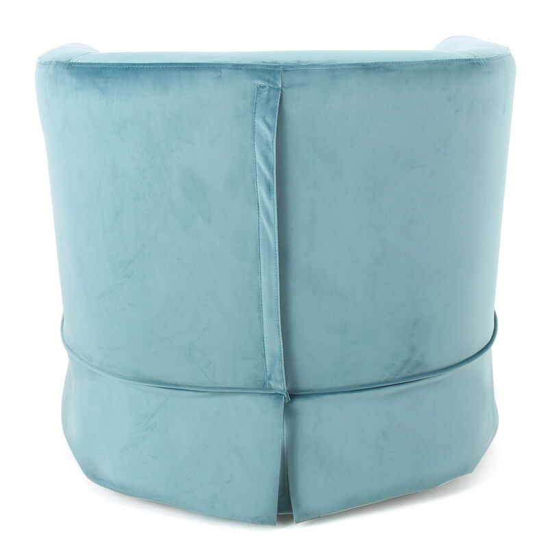 Merax Velvet Swivel Chair Accent Chair