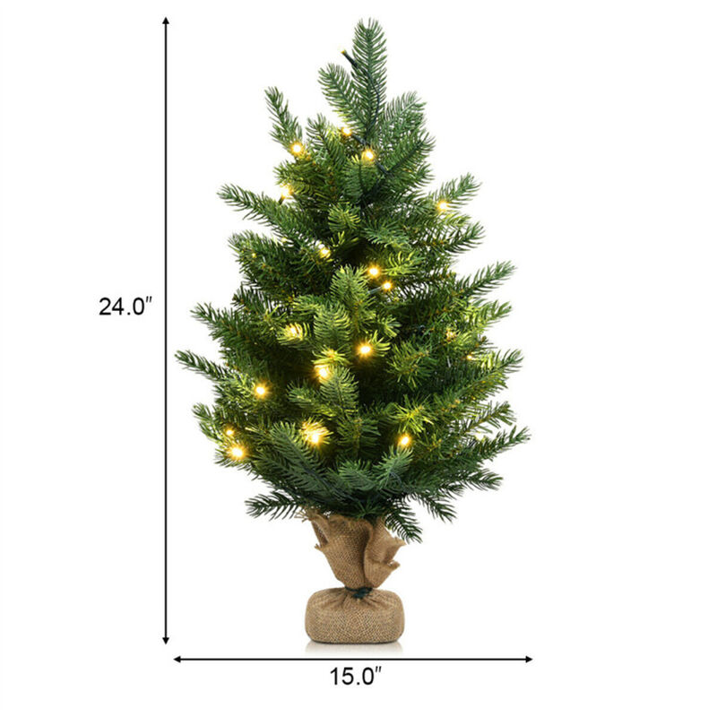 Christmas Tree with LED Lights Festive Pre-Lit Holiday Decoration for Home