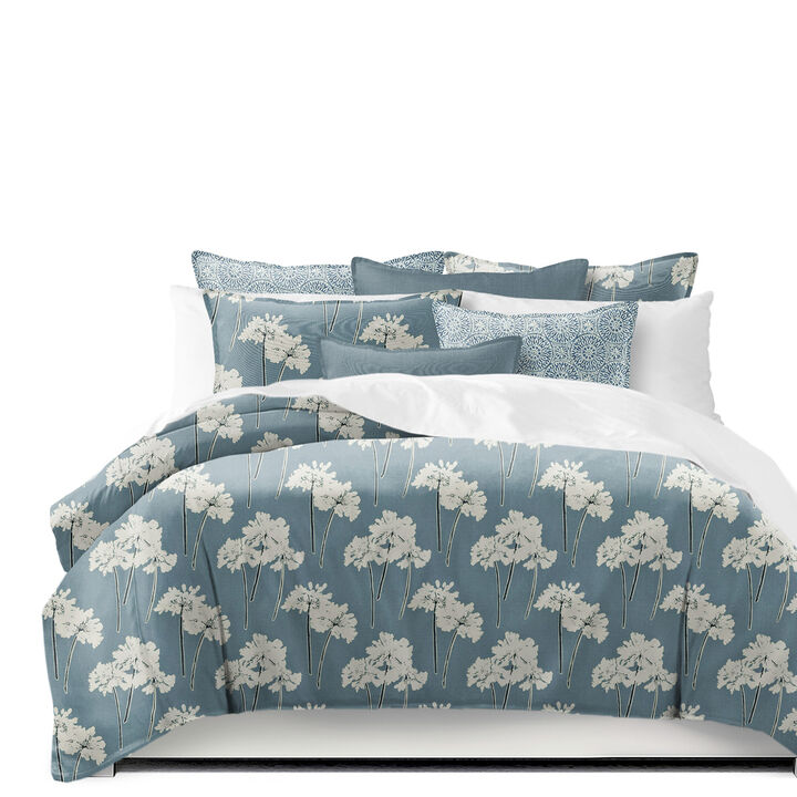 6ix Tailors Fine Linens Summerfield Blue Duvet Cover Set
