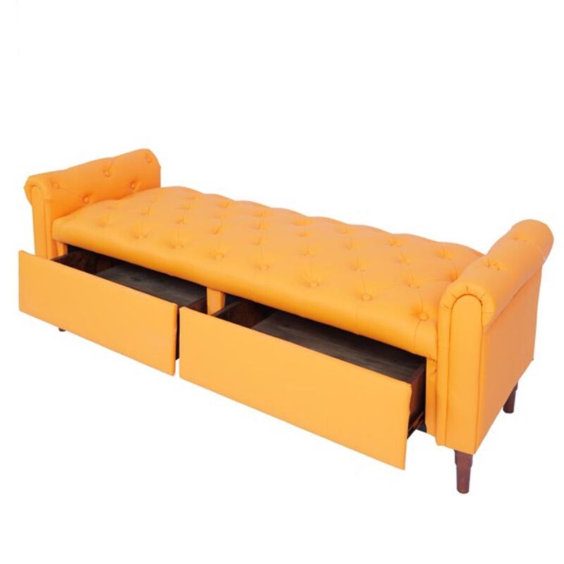 Multifunctional Storage Sofa Space-Saving Upholstered Couch with Hidden Compartment