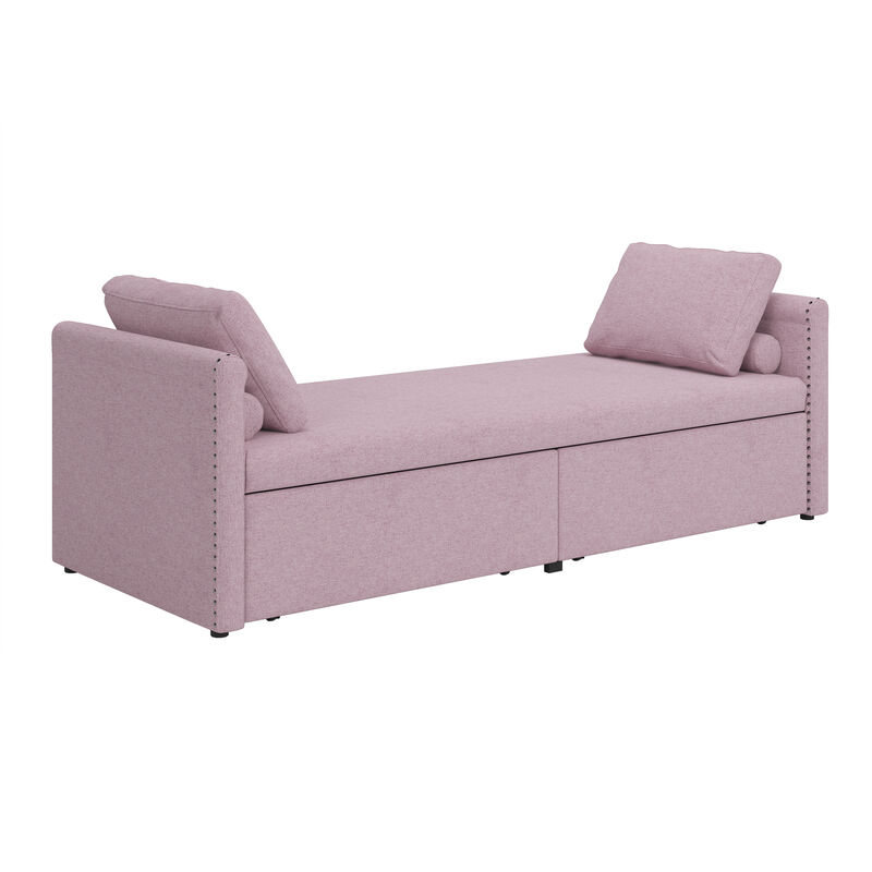 Merax Modern Upholstered Chaise Lounge Chair