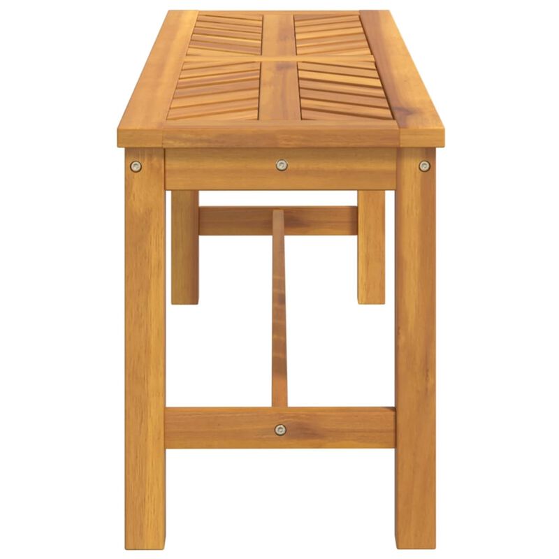vidaXL Patio Bench 43.3" Solid Wood Acacia