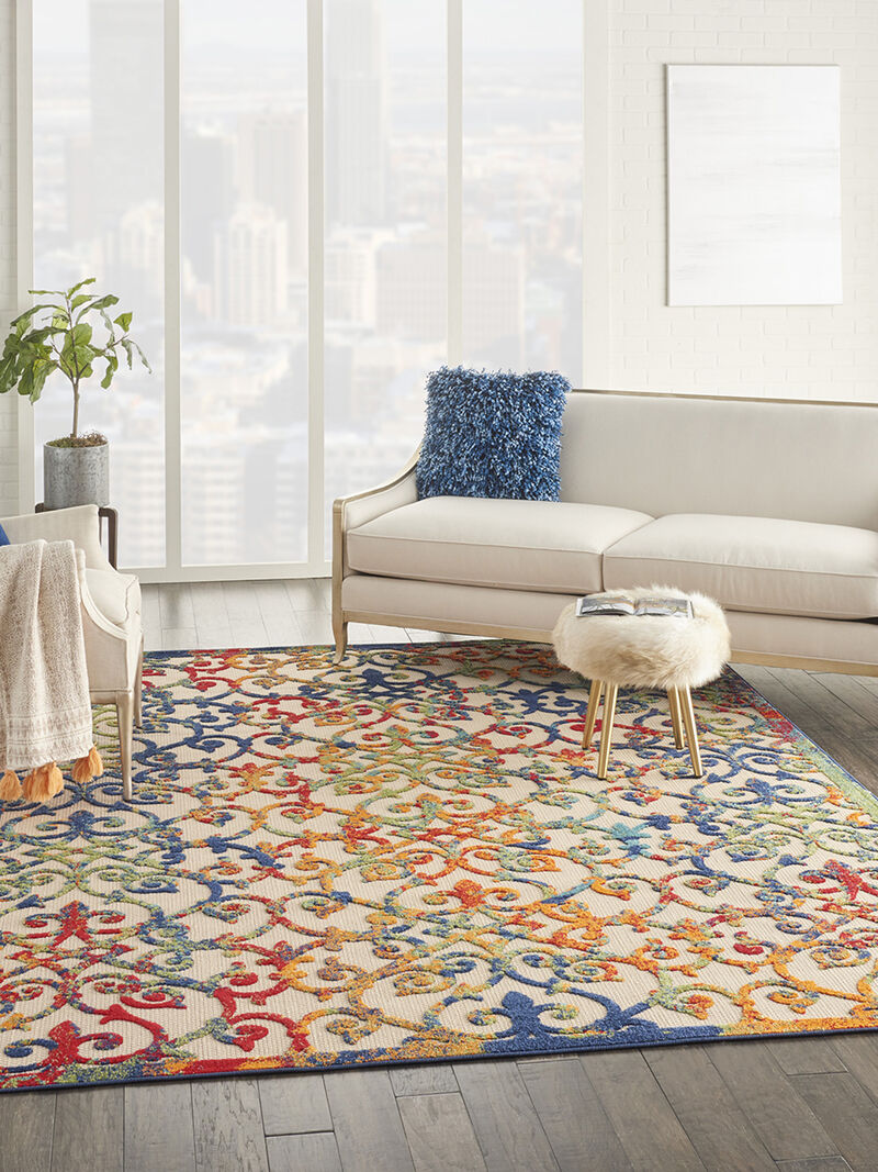 Aloha ALH21 Multicolor 6' x 9' Rug