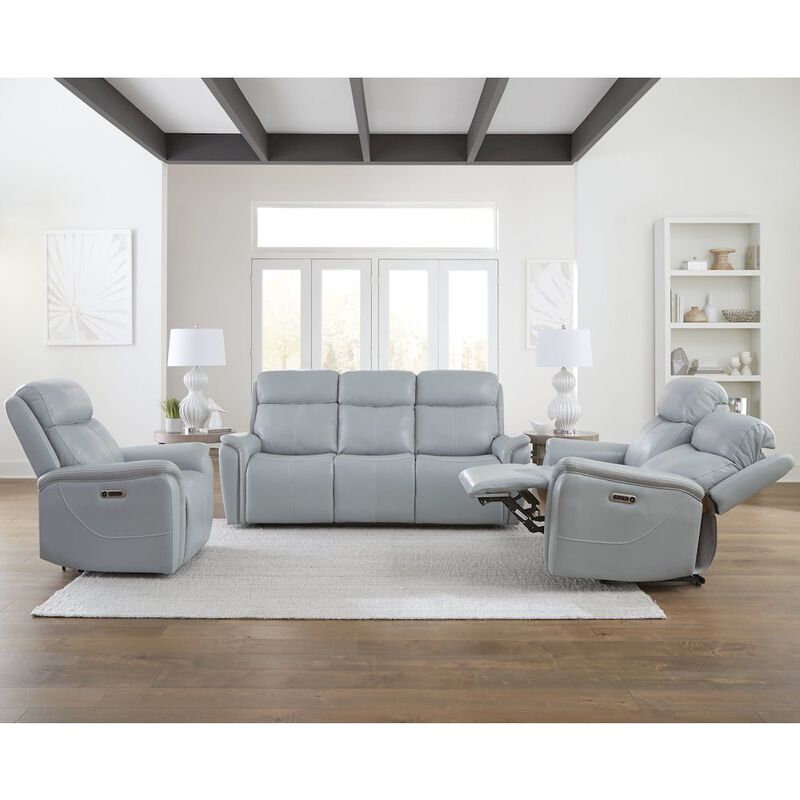 Parker Living Cascade - Seamist Grey Power Recliner