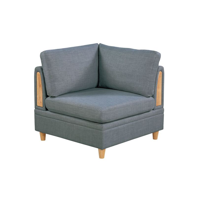 5 Piece Modular Sectional Set with Ottomans