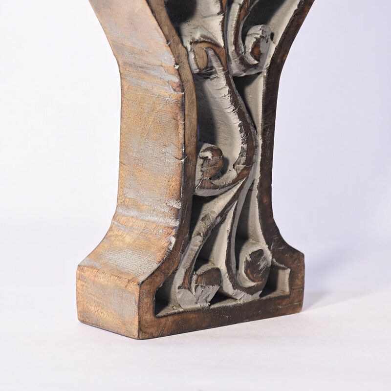 Vintage Gray Handmade Eco-Friendly "Y" Alphabet Letter Block For Wall Mount & Table Top D�cor