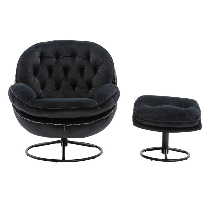 TV Chair Living room Chair with Ottoman
