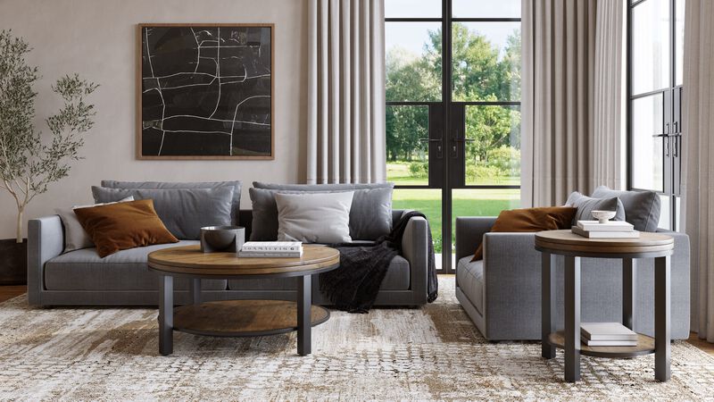 Canyon Round End Table