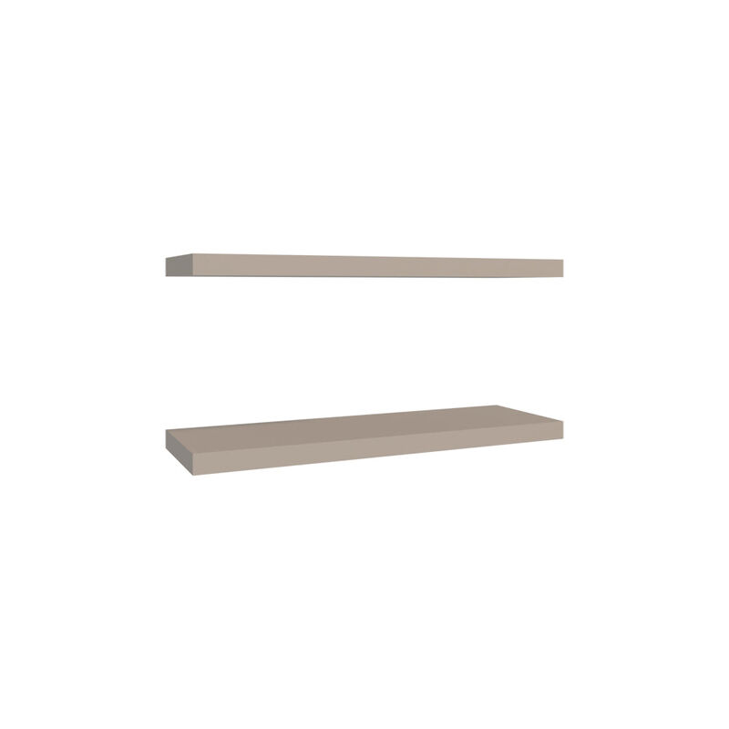 Floating Shelf Dallas, Living Room, Taupe