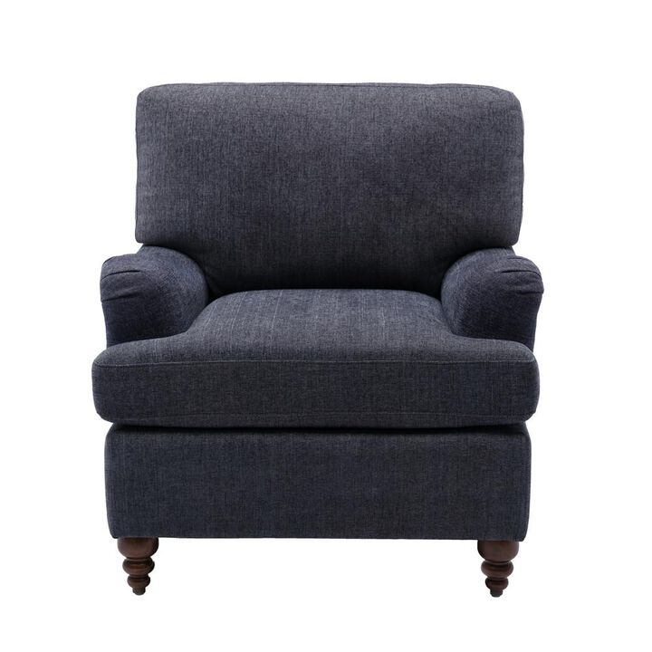 Comfort Pointe Clarendon Arm Chair - Navy