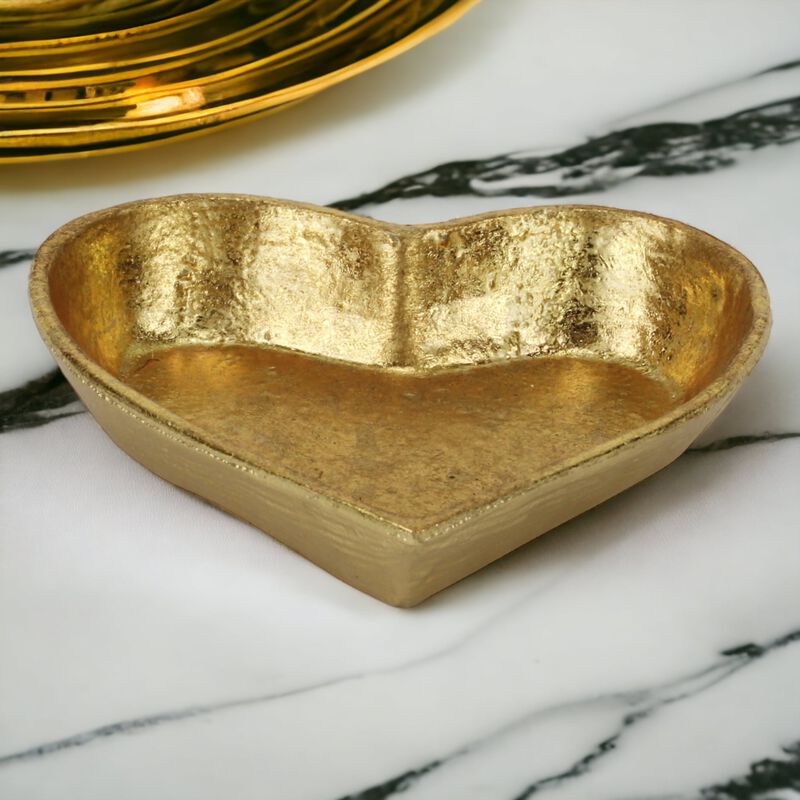 Isano Cast Iron Catchall Dish - Hearts