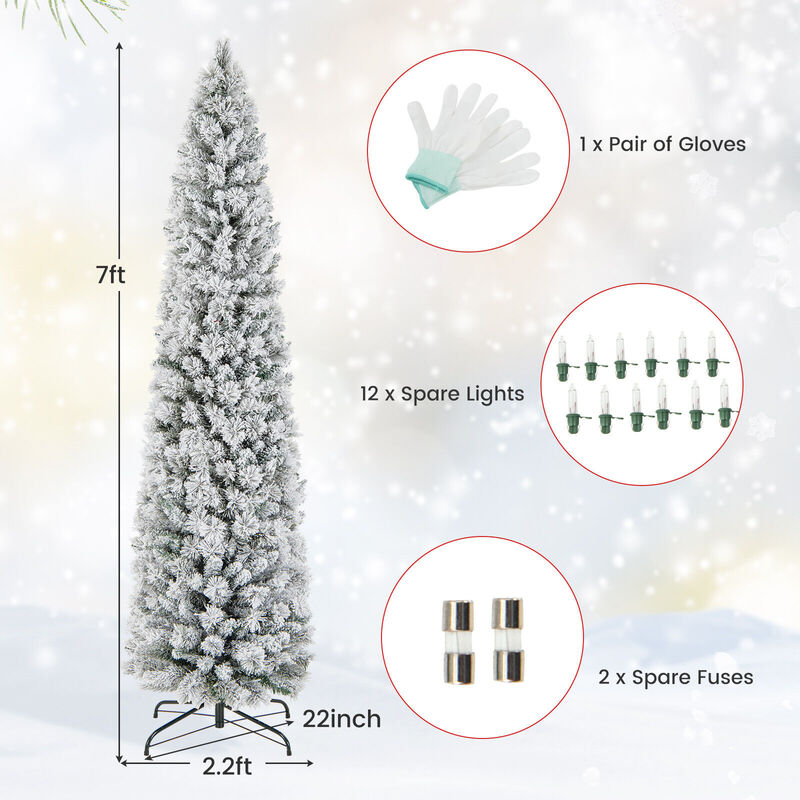 Artificial Christmas Tree for Holiday Décor, Pre-Lit & Realistic Pine Needles