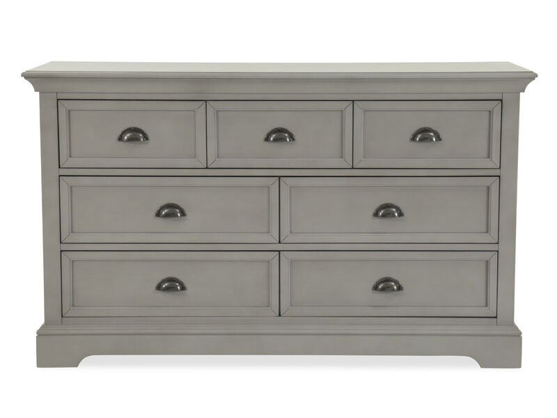 Tamarack 7-Drawer Dresser in Gray