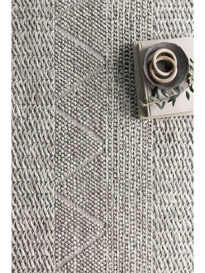 Rowan ROW01 Ash 7'9" x 9'9" Rug