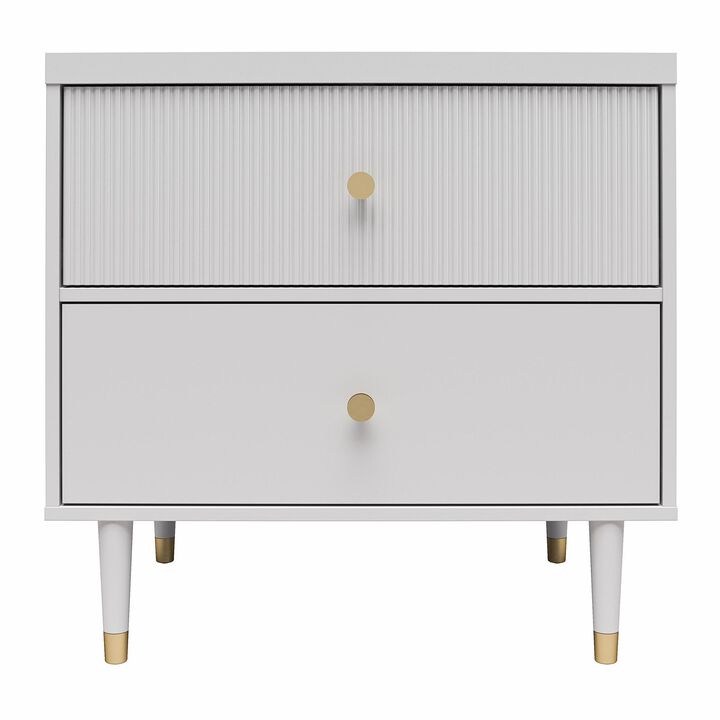 CosmoLiving by Cosmopolitan Elizabeth Nightstand