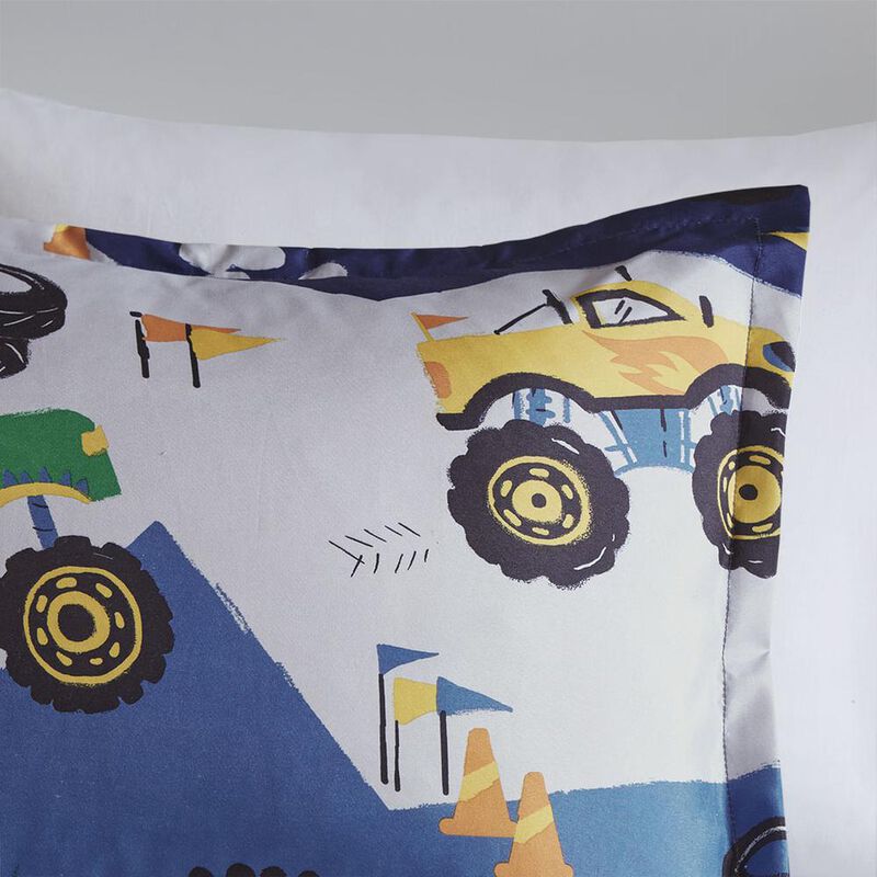Belen Kox Nash Monster Truck Comforter Set, Belen Kox