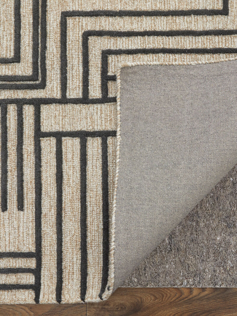 Gansett T8011 Beige/Brown 9'6" x 13'6" Rug By Thom Filcia