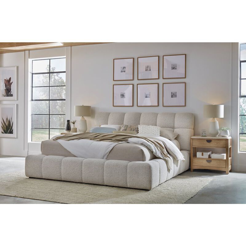 Parker Living Sleep Escape - Fluffy River Rock King Upholstered Bed
