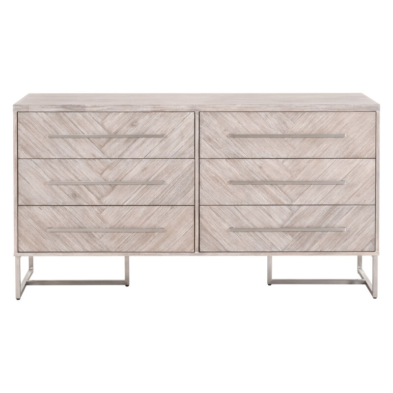Mosaic 6-Drawer Double Dresser