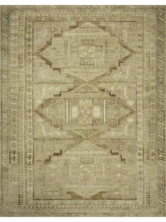 Sinclair SIN02 Khaki/Tobacco 3'6" x 5'6" Rug