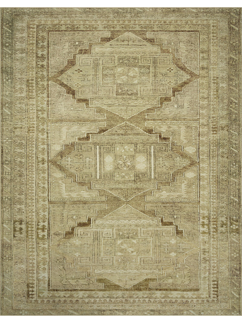 Sinclair SIN02 Khaki/Tobacco 3'6" x 5'6" Rug