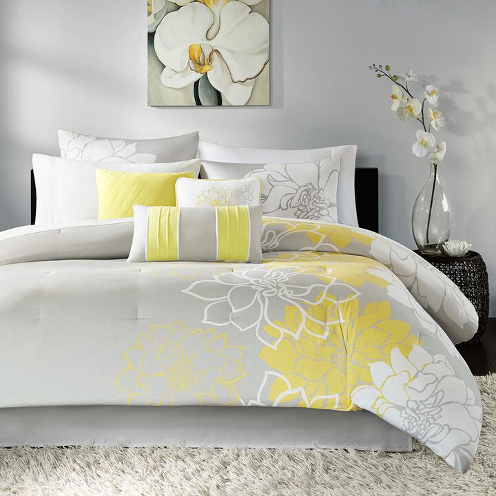 Belen Kox 100% Cotton Sateen Printed 7 - Pieces Set, Belen Kox