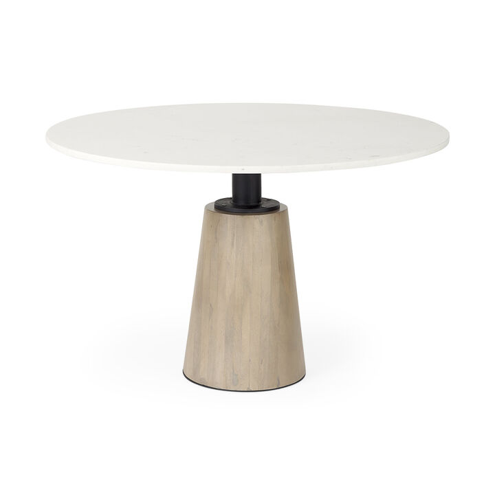 Maxwell White Dining Table