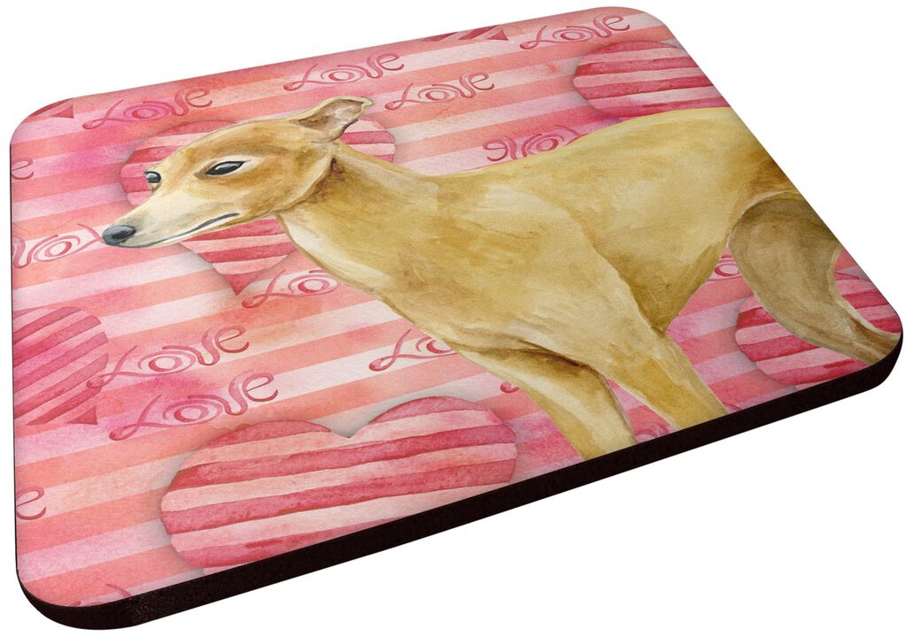 Caroline's Treasures Italian Greyhound Love Decorative coasters, Multicolor