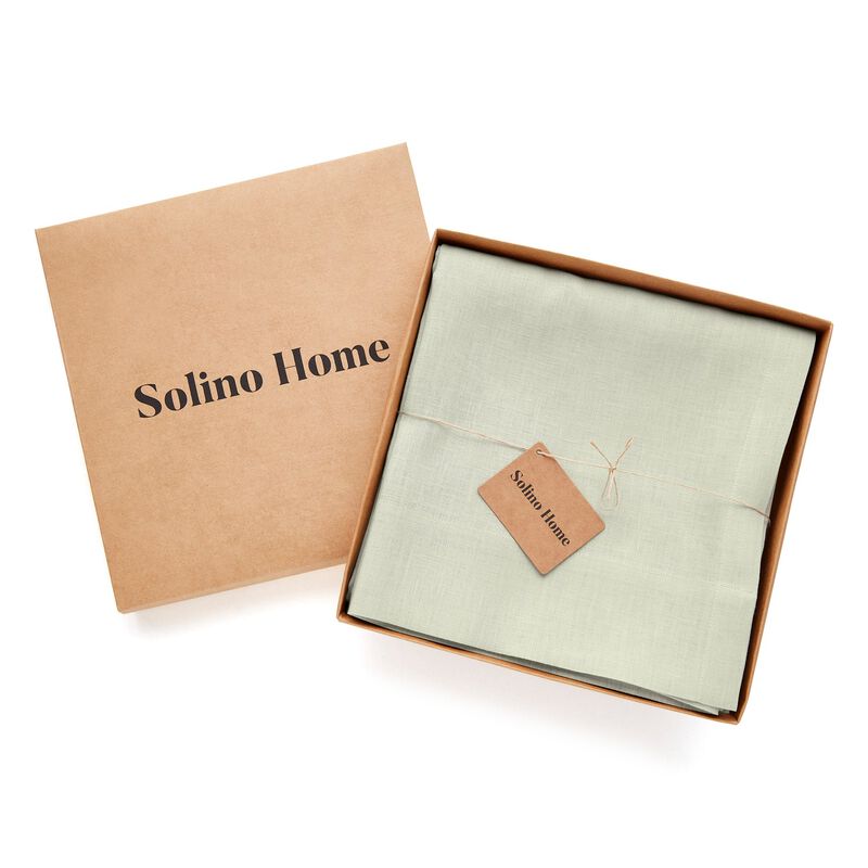 Solino Home 100% Pure Linen Curtain | Linen for Thanksgiving, Christmas