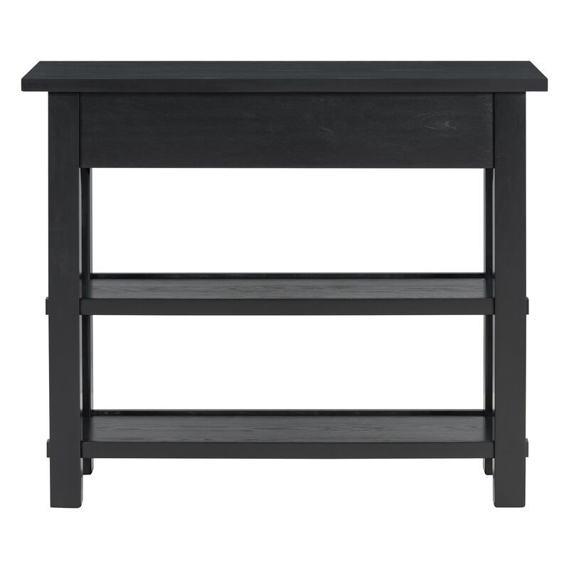 Merax  Retro Console Table with A Drawer