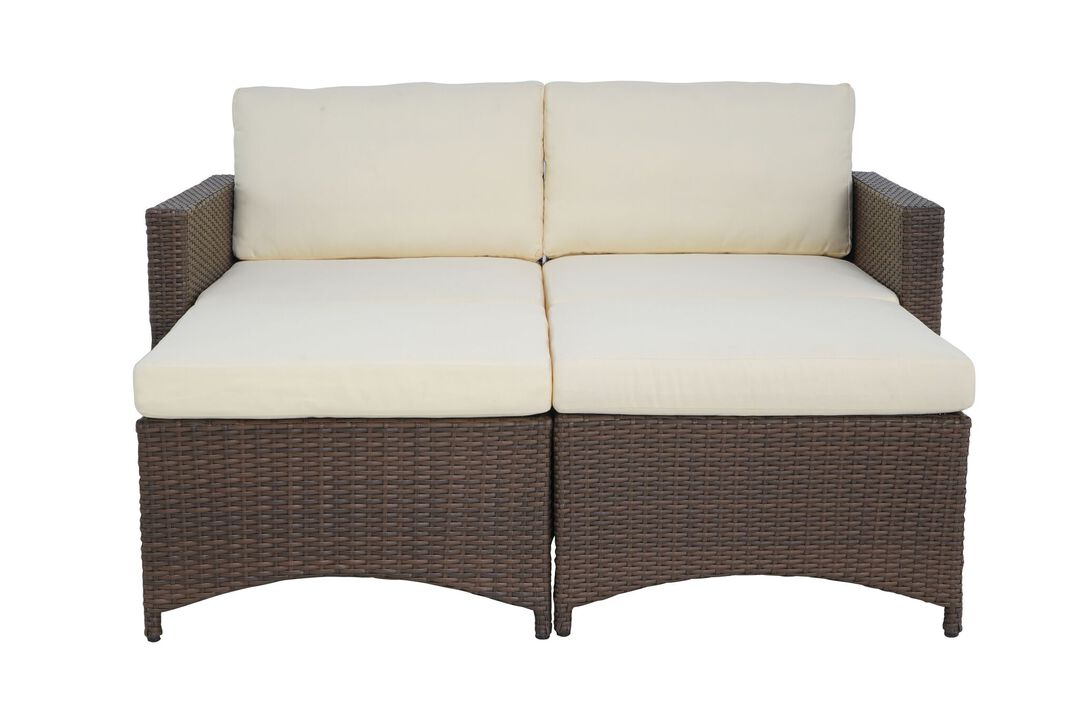 Studio Shine Collection Chair with Ottoman set