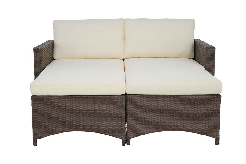 Studio Shine Collection Chair with Ottoman set