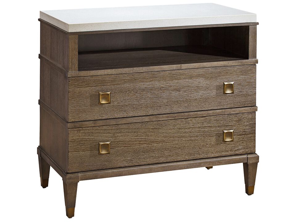Two Drawer Nightstand
