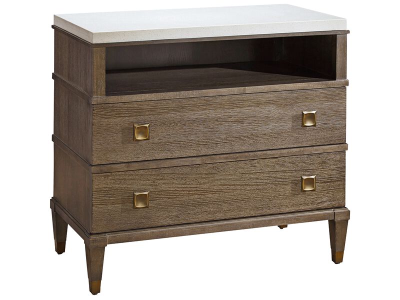 Two Drawer Nightstand