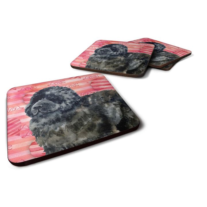 Caroline's Treasures Newfoundland Love Decorative coasters, Multicolor