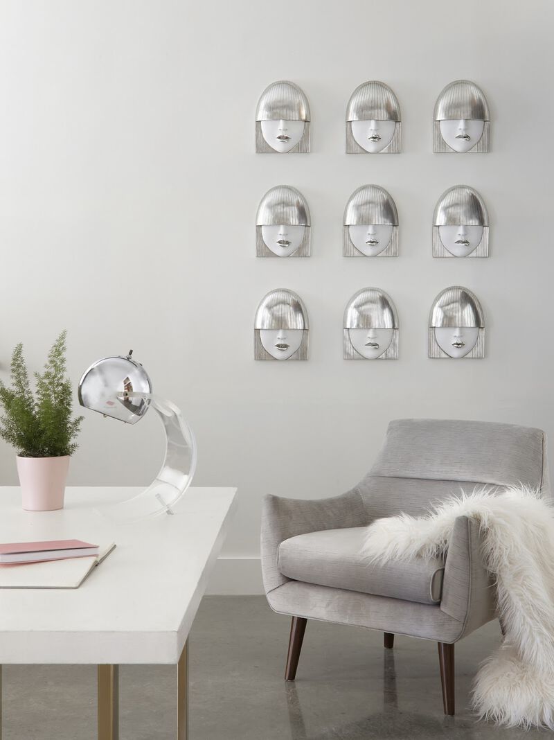 Fashion Faces Small Wall Art Set of 3