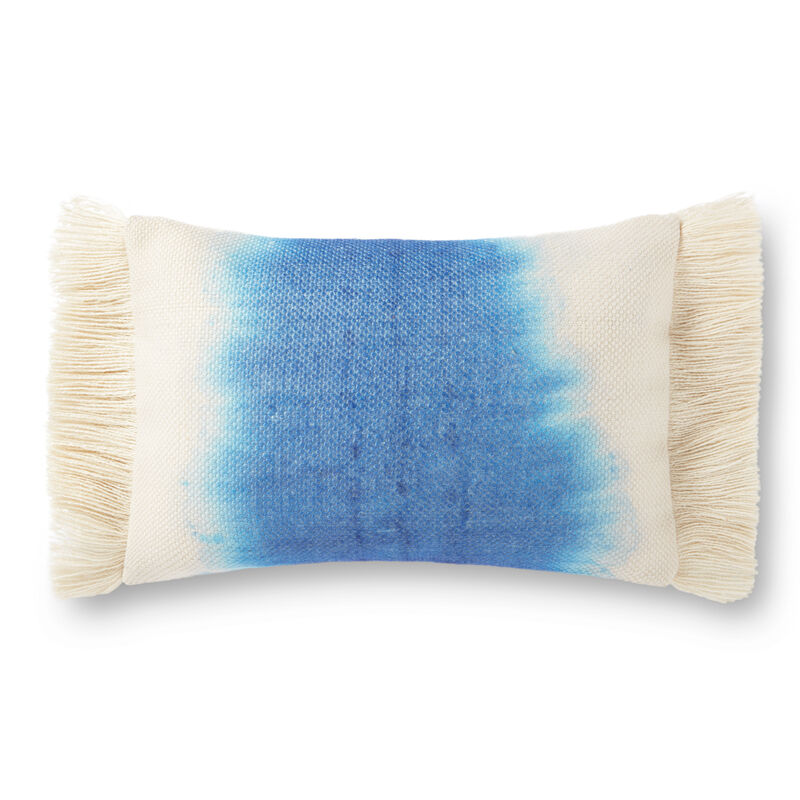 P0923 Blue 13"x21" Down Pillow