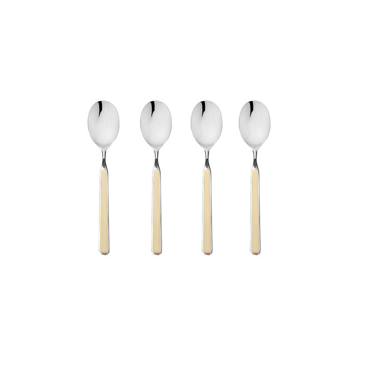 Fantasia 4-Piece Coffee Spoon Set in Sesame