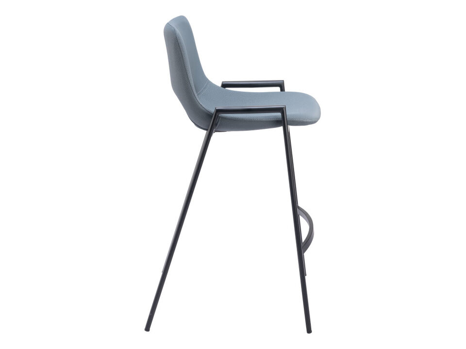 Desi Counter Stool (Set of 2) Azure Gray