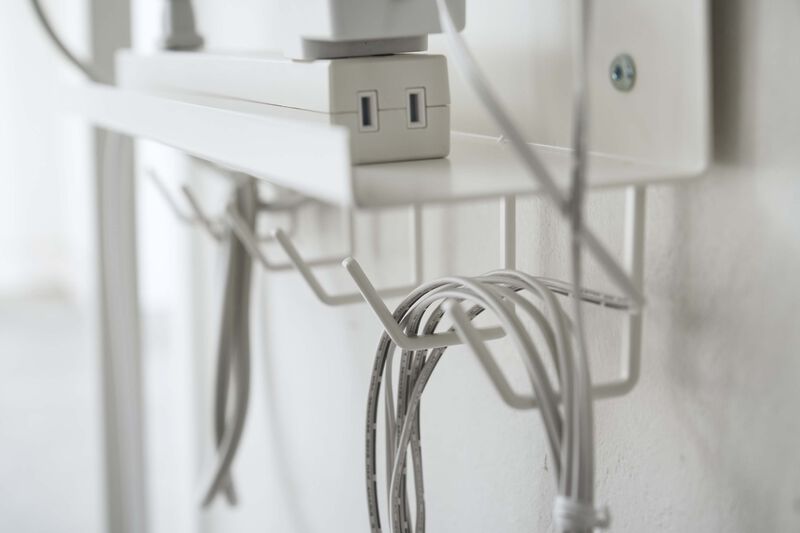 Under-Desk Cable & Router Storage Rack