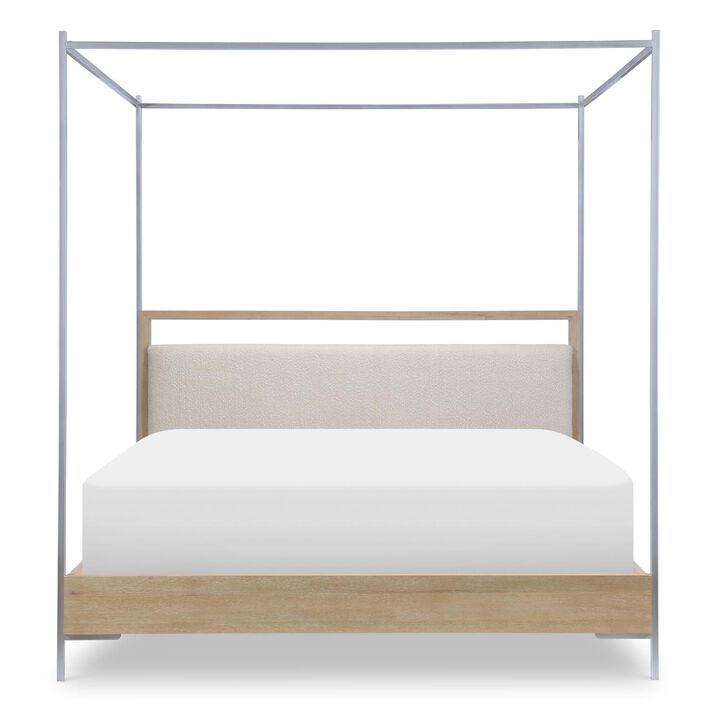 Biscayne Upholstered Canopy Bed