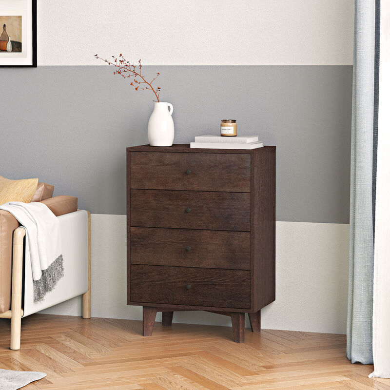 Solid Wood Spray-Painted Drawer Dresser Bar, Buffet Tableware Cabinet Lockers
