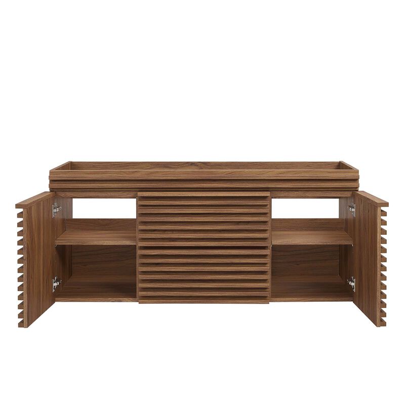 Render 48" Wall-Mount Bathroom Vanity Cabinet