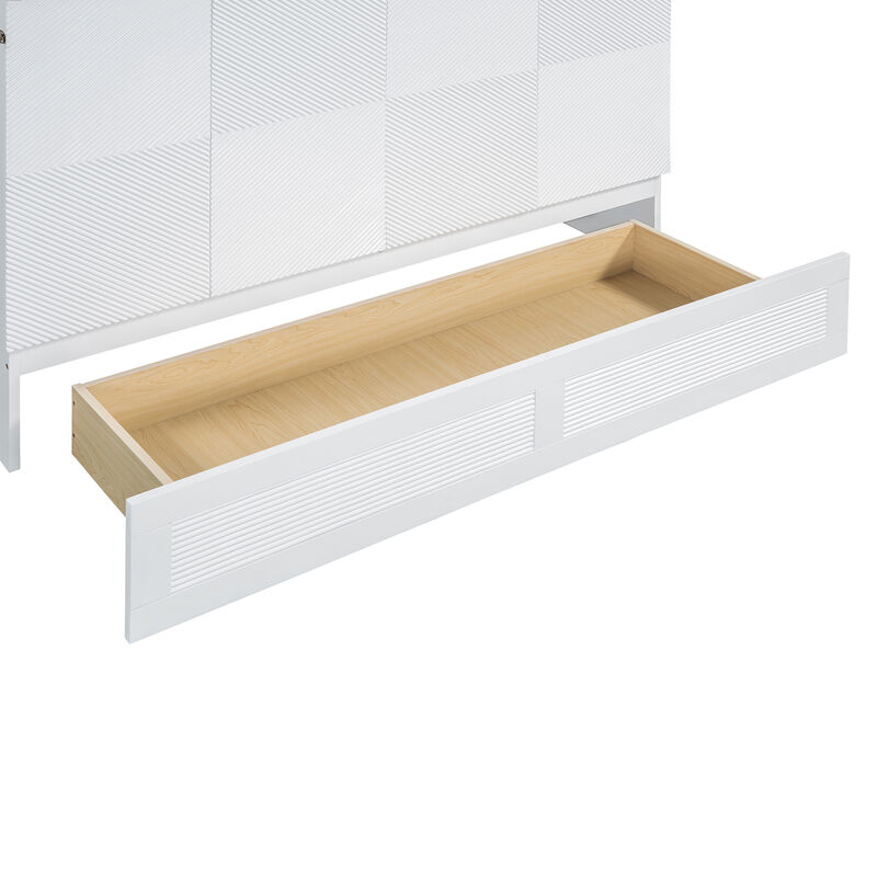 Merax Murphy Bed with Drawer and USB Ports