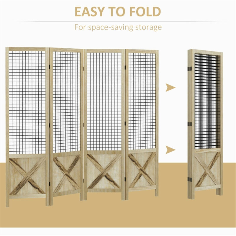 Decorative Privacy Screen Indoor & Outdoor Partition Panel
