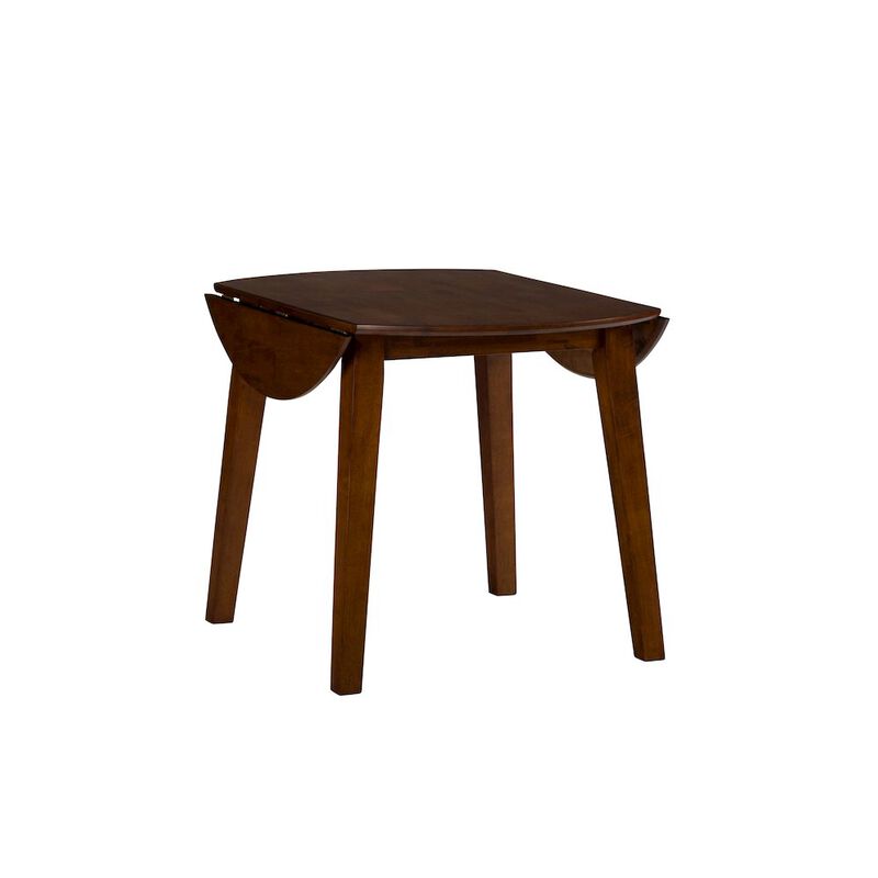 Jofran Simplicity Solid Wood Classic Round Drop-leaf Table